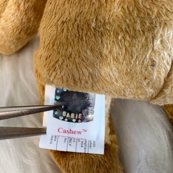 Ty Cashew Beanie Baby 2000 - Picture 6 of 7